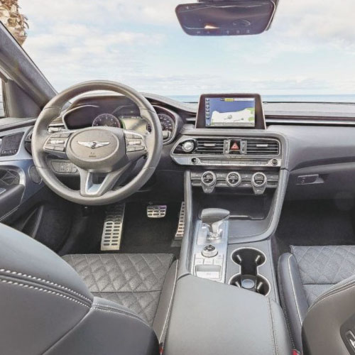 2019 Genesis G70 Interior Nacho Autos