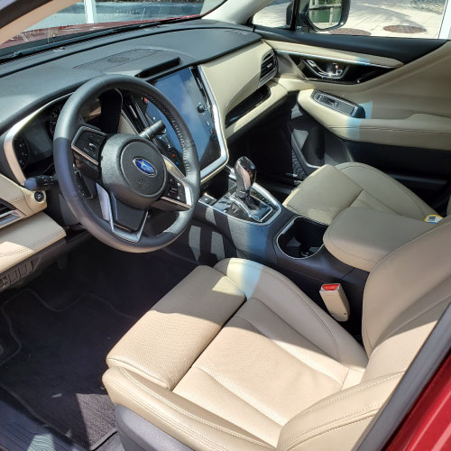 2020 Subaru Legacy interior