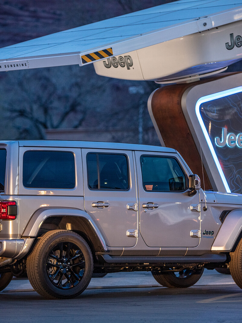 The Jeep® brand is creating the Jeep 4xe Charging Network, inst