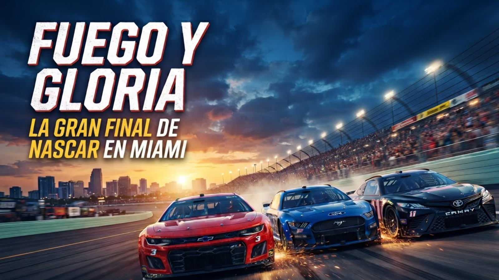 El rugido del motor y el lujo de Miami: Todo sobre el NASCAR Championship Weekend 2026 en el Homestead-Miami Speedway