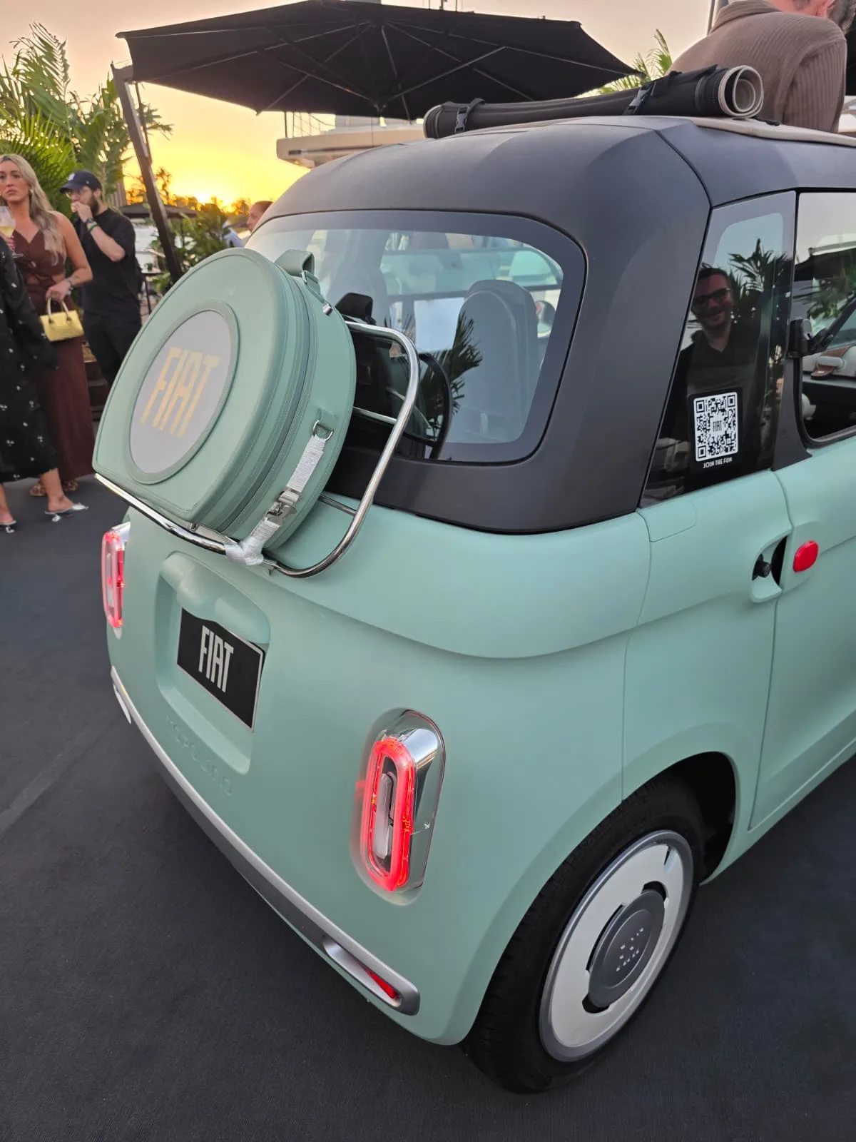 Fiat Topolino 2026 - Maletín trasero y ópticas